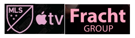 Insignia Inter Miami MLS Away & Apple TV(Rosa) & Fracht Group(Rosa)