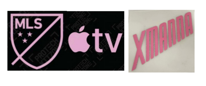Insignia Inter Miami MLS Away & Apple TV(Rosa) & XMANNA